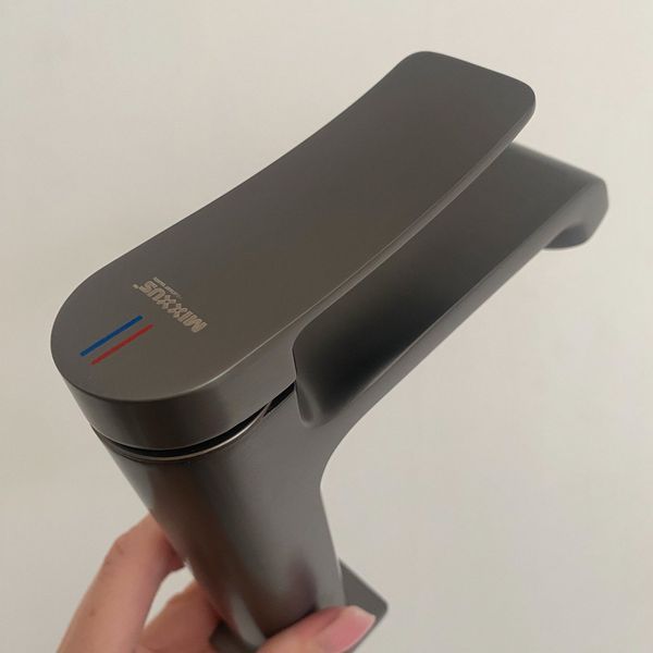 Змішувач для умивальника Mixxus Premium Dali 001 Nut graphite MI6756 фото