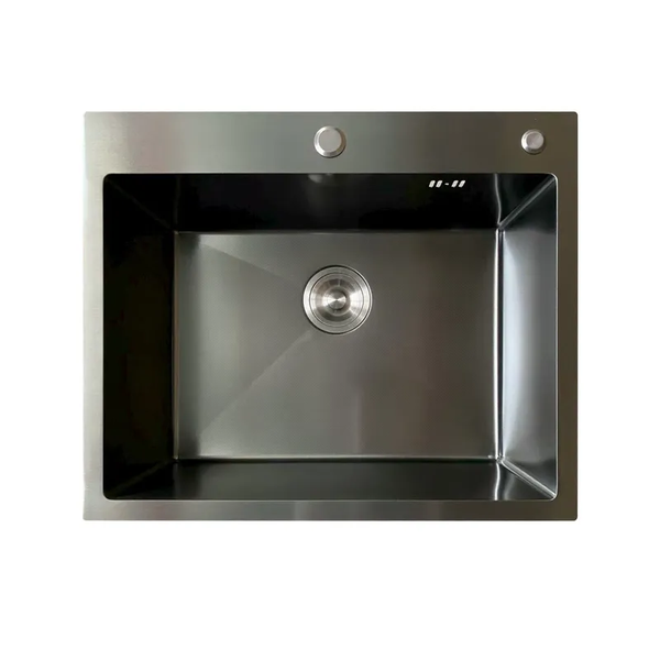 Мийка Mixxus MH5843 micro decor black з нерж. сталі 8217 фото