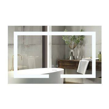 Дзеркало Mixxus Hard MR07-80&times;50 з підсвіткою та антизапотіванням 6658 фото