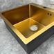 Мийка Mixxus MH5843 micro decor brushed gold нерж. сталь 8218 фото 1