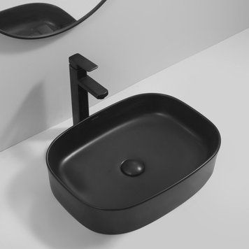Умивальник Mixxus Premium Bevel-0103 Black MP6520 фото