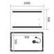 Дзеркало Mixxus Premium Lines MR17-100&times;60 reverse МР6625 фото 4