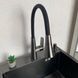 Змішувач Mixxus Premium Matis 011-T графіт+чорний гусак 8268 фото 1