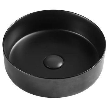 Умивальник Mixxus Premium Topper 355&times;355&times;120 mm Black MP6490 фото