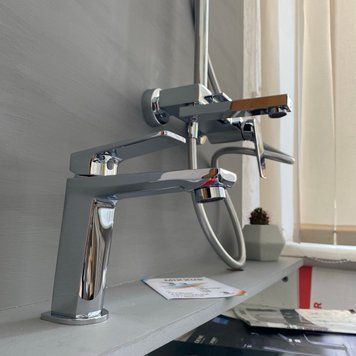 Змішувач Mixxus Premium Ares 001 (NUT) 8256 фото