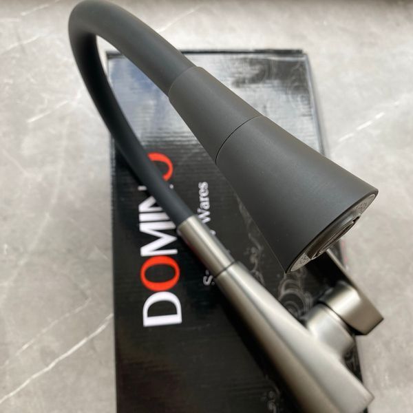 Змішувач для кухні Domino Dionis DDD-203SM-GP 27314 фото