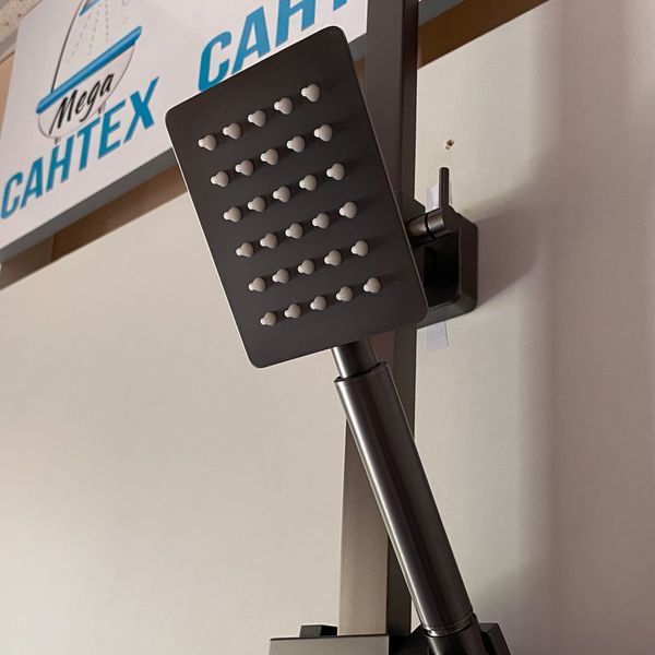 Душова система Mixxus 007-j graphite з довгим гусаком 11385 фото
