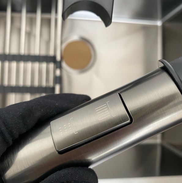 Змішувач з підключенням до фільтру Mixxus Premium Magnet 021 Graphite 11605 фото
