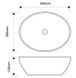 Раковина накладна Mixxus Premium Ellipse-0107 345&times;265&times;120 mm MP6525 фото 3